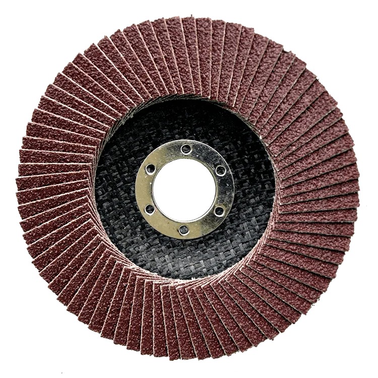 Круг пелюстковий торцевий NovoAbrasive Extreme 29 125х22.23 мм, Оксид алюминия AL, P80
